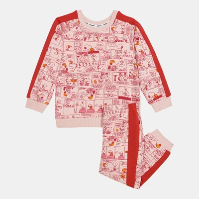 PUMA Kids' X PEANUTS Jogger Set (Baby and Toddler)