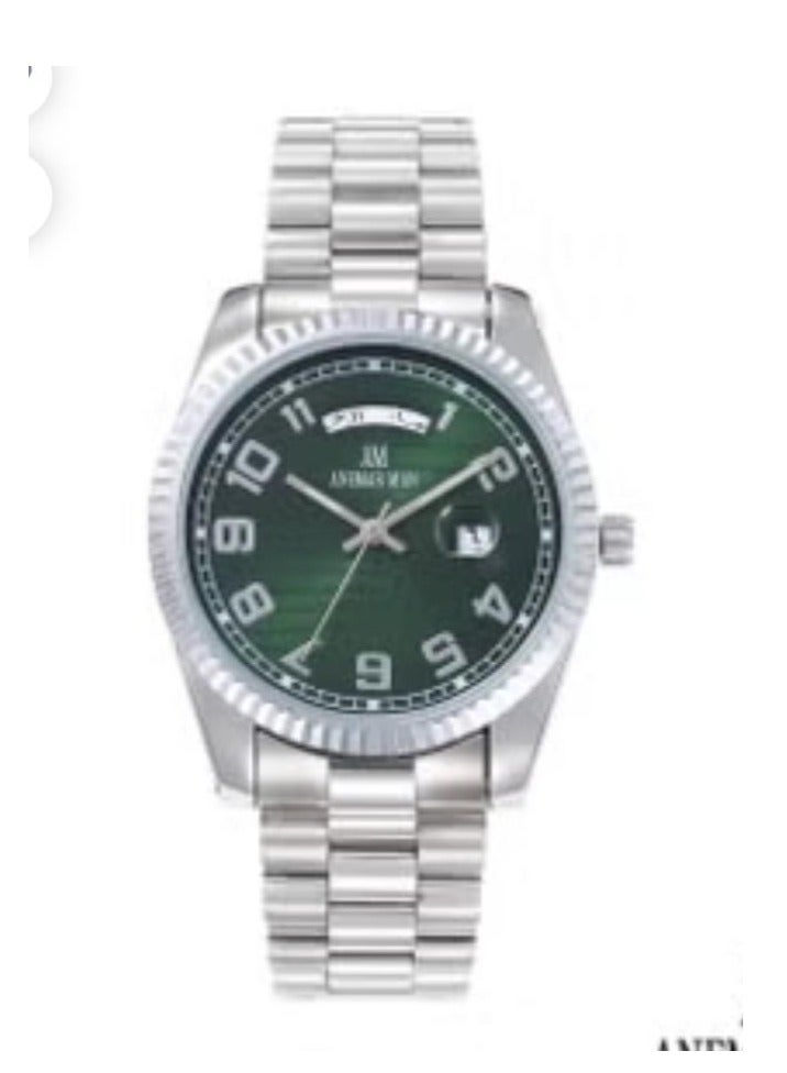 Anmer Man men's watches with stainless steel strap and clasp