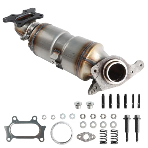 LELEHOKA 16641 Front Catalytic Converter Kit DirectFit Compatible with Honda Civic 2006 2007 2008 2009 2010 2011 L4 18L 674986 EPA Compliant - Image 1
