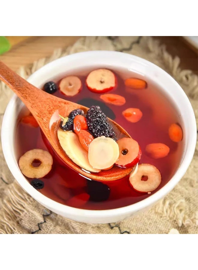 Wins Town Ginseng Five Treasure Tea，Natural Raw Materials Such as Red Dates, Wolfberries, Mulberries, Astragalus, Ginseng, etc.5g*20 - Image 4