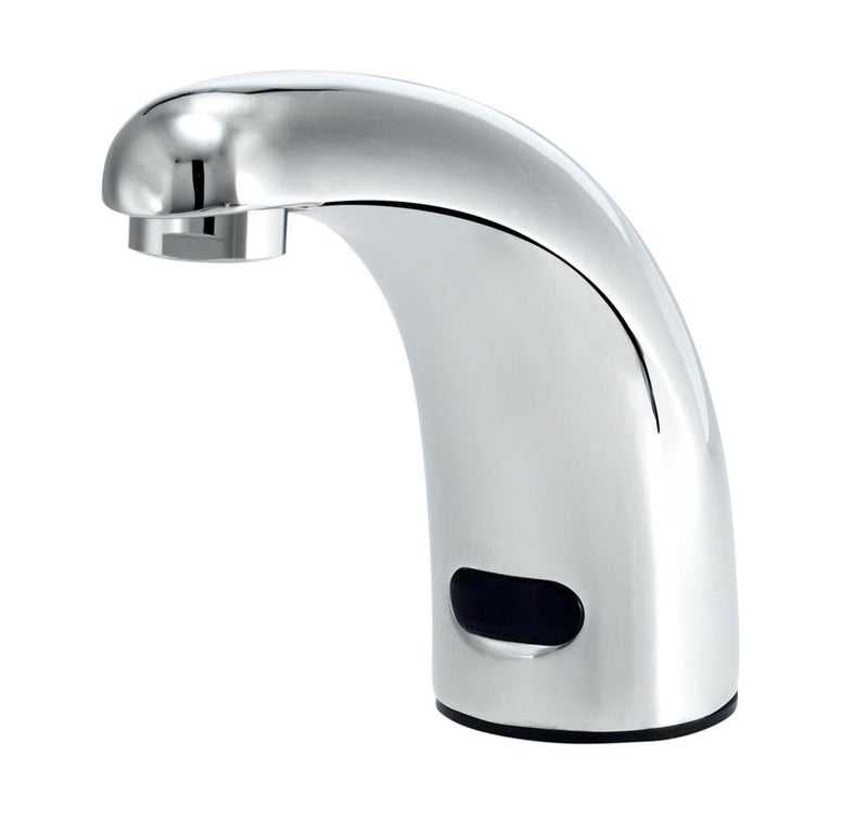 Krowne Metal 16196 Krowne Royal Deck Mount Electronic Faucet wFixed Spout Gray