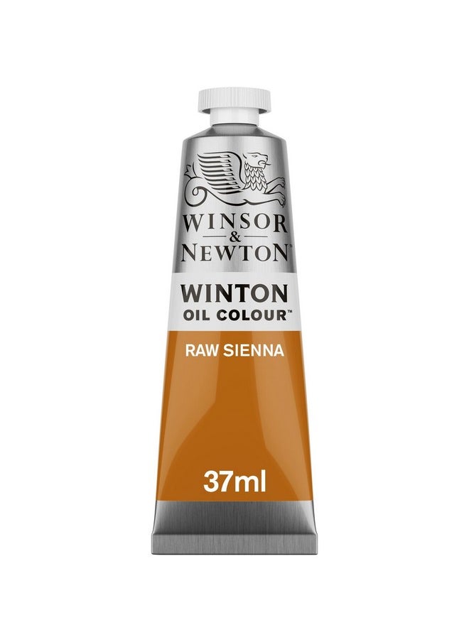 WINSOR & NEWTON Winton Oil Colour Raw Sienna (552) In 37 Ml Tube, Highly Pigmented Oil Painting Colors For Canvas & Paper, Art Supplies For Beginners & Professional Artists  - Image 1