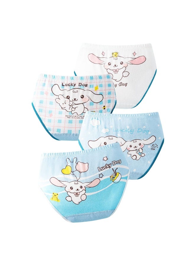 KUYING New Comfortable Skin friendly Breathable Underwear Set 0f 4 