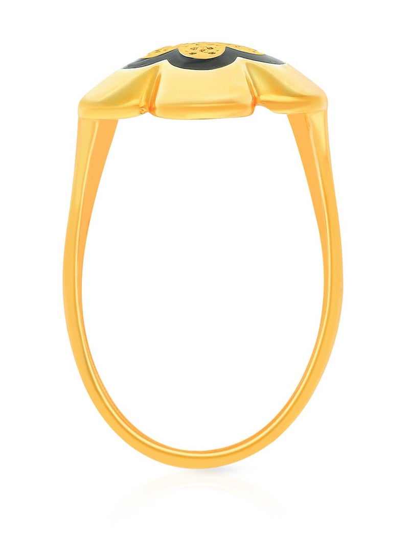 Malabar Gold and Diamonds - 22 Carat (916) Purity Yellow Gold Ring RG9961196_Y_15 For Women - Image 1