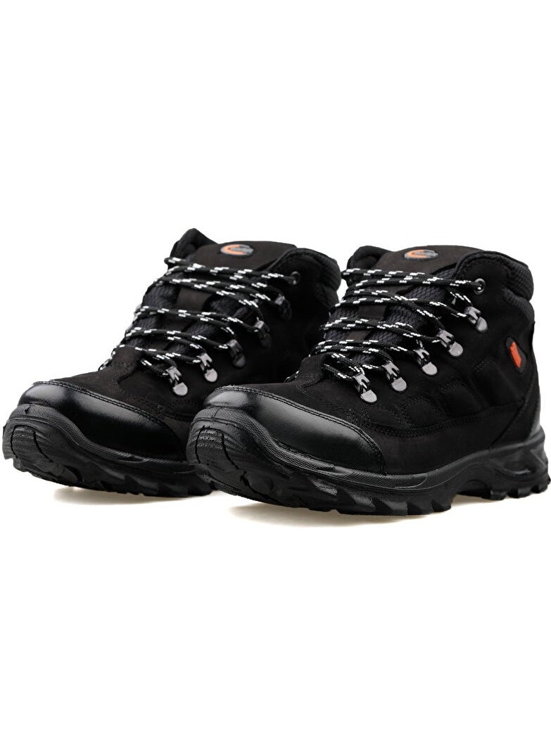 Scooter  Scooter Nubuck Black M5538NS Men's Outdoor Boots Black  - Image 3