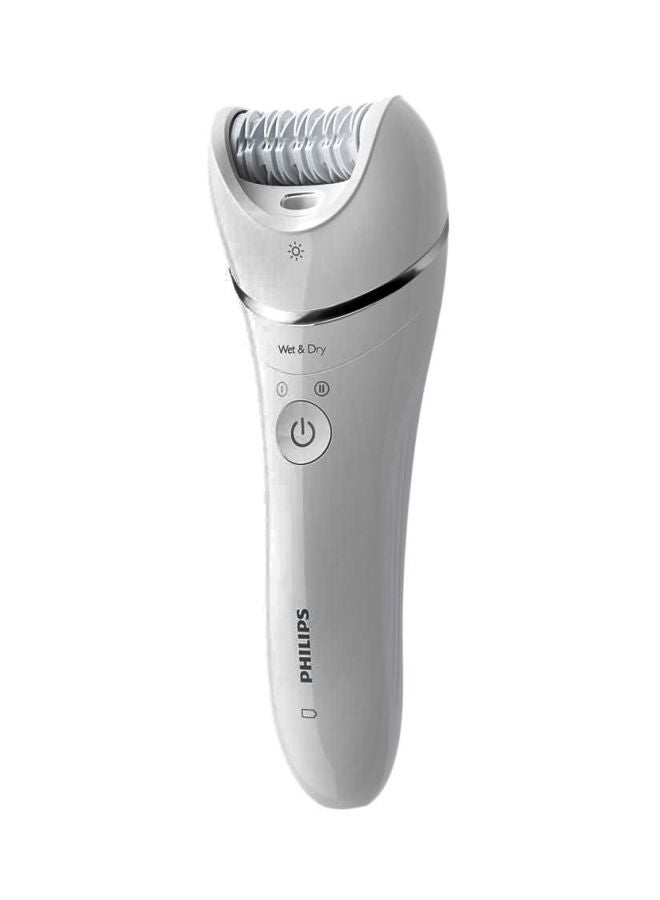 Philips Epilator Series 8000 Wet And Dry epilator BRE710/01, 2 Years Warranty White/Pink - Image 4