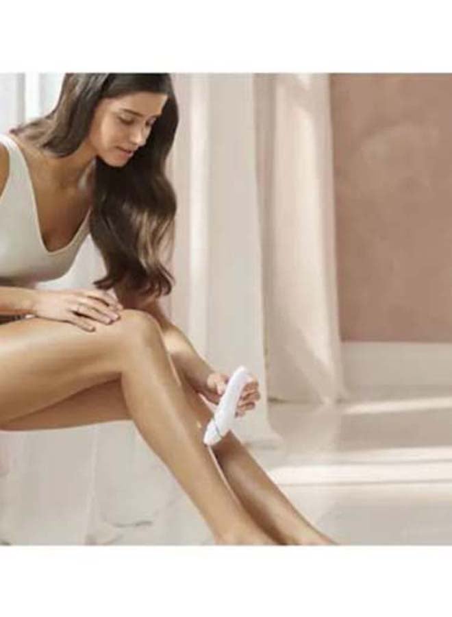 Philips Epilator Series 8000 Wet And Dry epilator BRE710/01, 2 Years Warranty White/Pink - Image 2