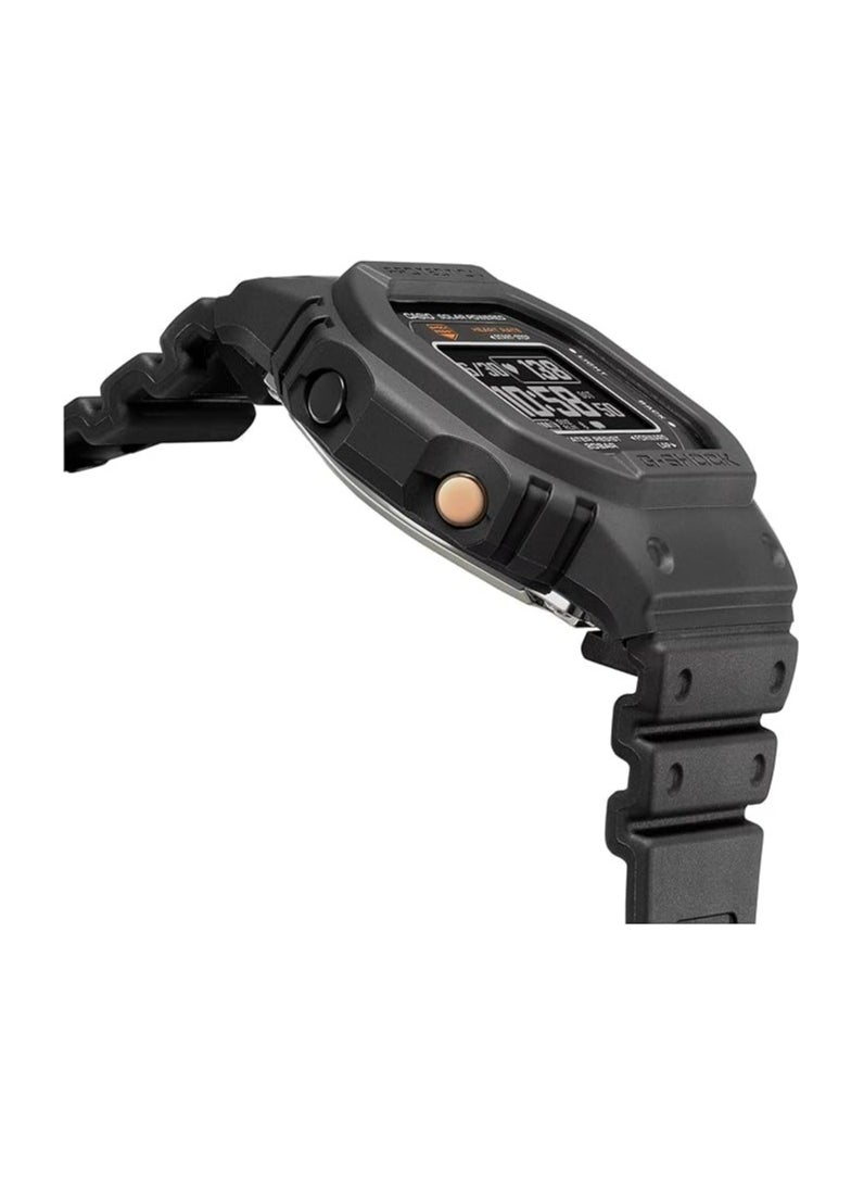 CASIO - Casio Men's G-Shock Move DW-H5600 Series, Multisport (Run, Bike, Swim, Gym Workout), Heart Rate Watch, Quartz Solar Assisted Watch, Black - Image 1