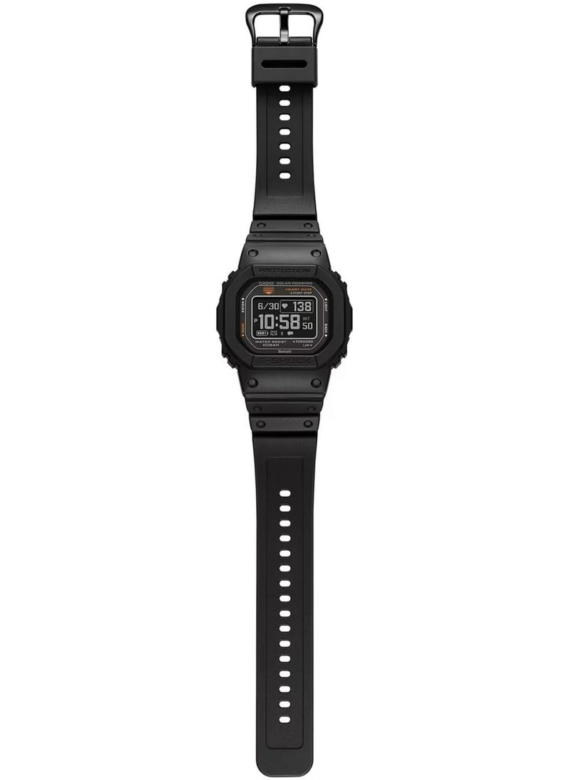 CASIO - Casio Men's G-Shock Move DW-H5600 Series, Multisport (Run, Bike, Swim, Gym Workout), Heart Rate Watch, Quartz Solar Assisted Watch, Black - Image 1