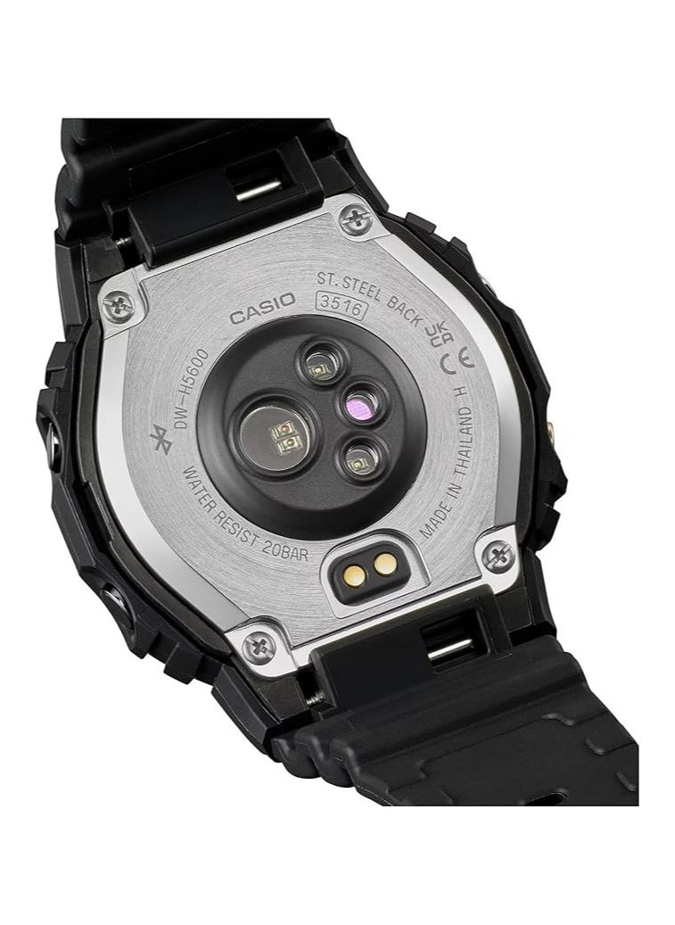 CASIO - Casio Men's G-Shock Move DW-H5600 Series, Multisport (Run, Bike, Swim, Gym Workout), Heart Rate Watch, Quartz Solar Assisted Watch, Black - Image 1