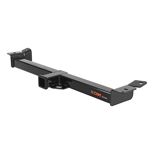CURT 13408 Class 3 Trailer Hitch, 2-Inch Receiver, Square Tube Frame, Fits Select Jeep Wrangler TJ, GLOSS BLACK POWDER COAT - Image 2