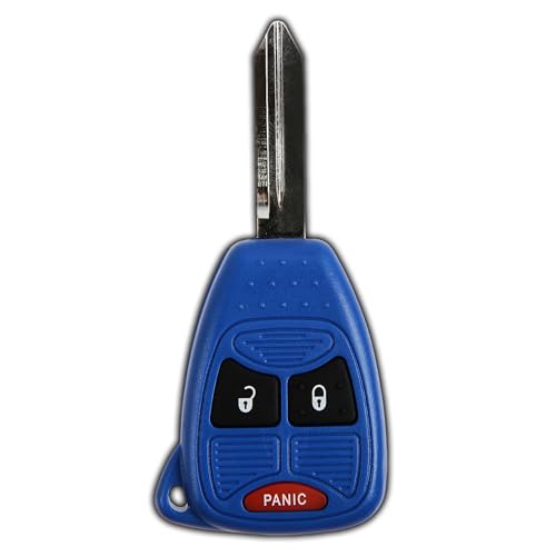KeylessOption Key Fob Replacement for 2004 2005 2006 2007 2008 2009 2010 2011 2012 2013 2014 2015 2016 2017 Chrysler 300 Dodge Charger Jeep Cherokee Remote, 3-Button OHT692427AA, Self Programming - Image 1
