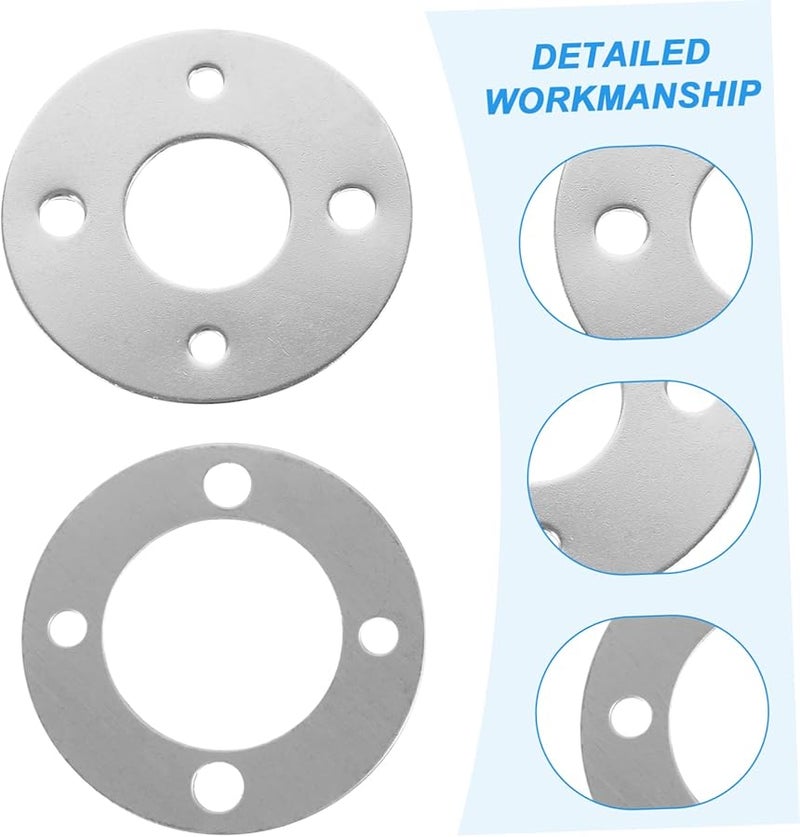 2Pcs Stainless Steel Pitcher Pump Cup Pad Wear Resistant Easy Install Hand Water Pump - Image 5