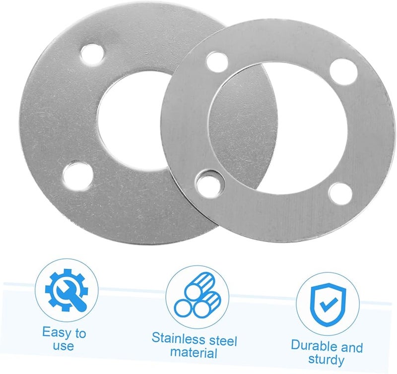 2Pcs Stainless Steel Pitcher Pump Cup Pad Wear Resistant Easy Install Hand Water Pump - Image 4