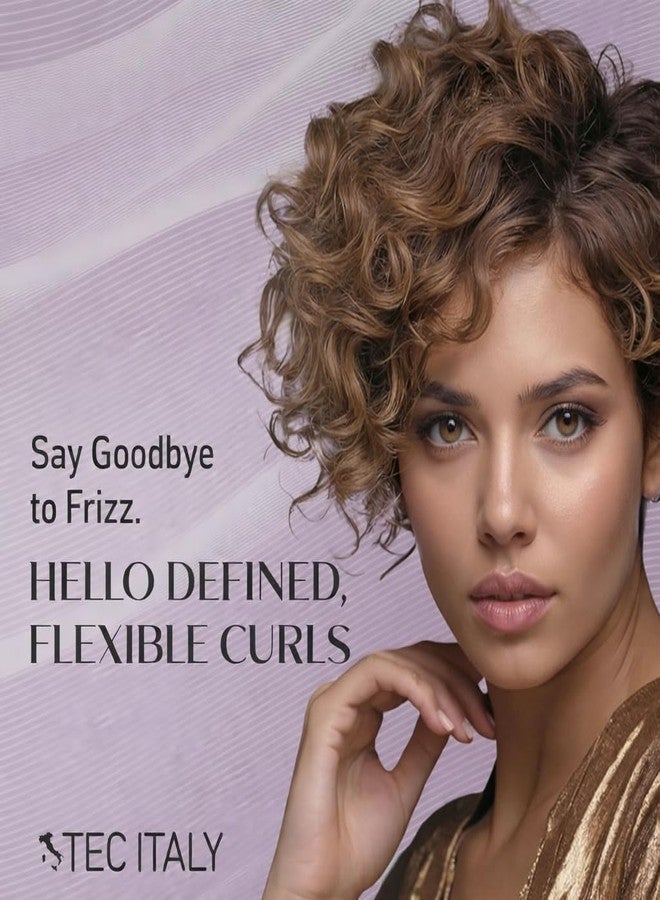 Tec Italy Curls Curl Defining Leave-In Cream for Curly Wavy Hair Moisturizing Frizz Control Soft Hold Styling Defines Curls Adds Shine Smoothness Lightweight Daily Use 10.14 fl oz Size Care - Image 4