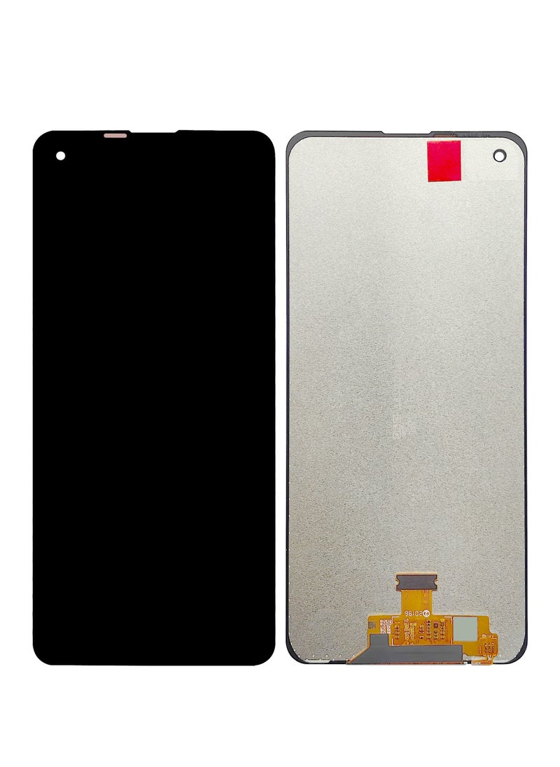 ماركة غير محددة - شاشة LCD تعمل باللمس بديلة لهاتف Samsung Galaxy A21s أسود - Image 1