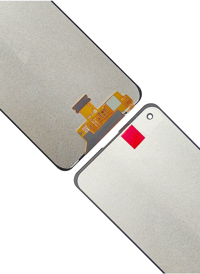 ماركة غير محددة - شاشة LCD تعمل باللمس بديلة لهاتف Samsung Galaxy A21s أسود - Image 1