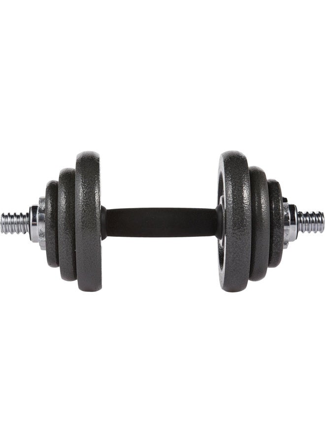 YORK York YKPD20 20 kg Painted Dumbbell Set, Dark Grey - Image 2