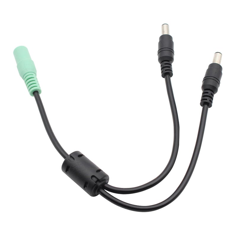 Asixxsix Guitar Pedal Power Supply, Dual 500MA Parallel Configuration Ground Isolation Design Pedal Power Supply Cable, Cable for Effects Pedals with Independent Reverse - Image 3