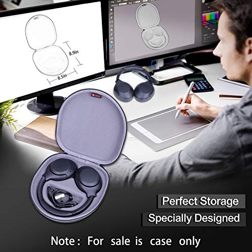 XANAD Hard Case for Sony WH-CH720N / WH-CH720NW / WH-CH720NB / WH-CH520 / WHCH710N / WH-CH510 / XB900N /XB700N Wireless Noise Canceling Extra Bass Headphones - Storage Protective Bag - Image 2