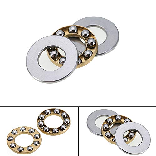 Comimark 10PCS Model F8-16M 8 x16 x 5mm Miniature Thrust Axial Metal Ball Bearing - Image 4