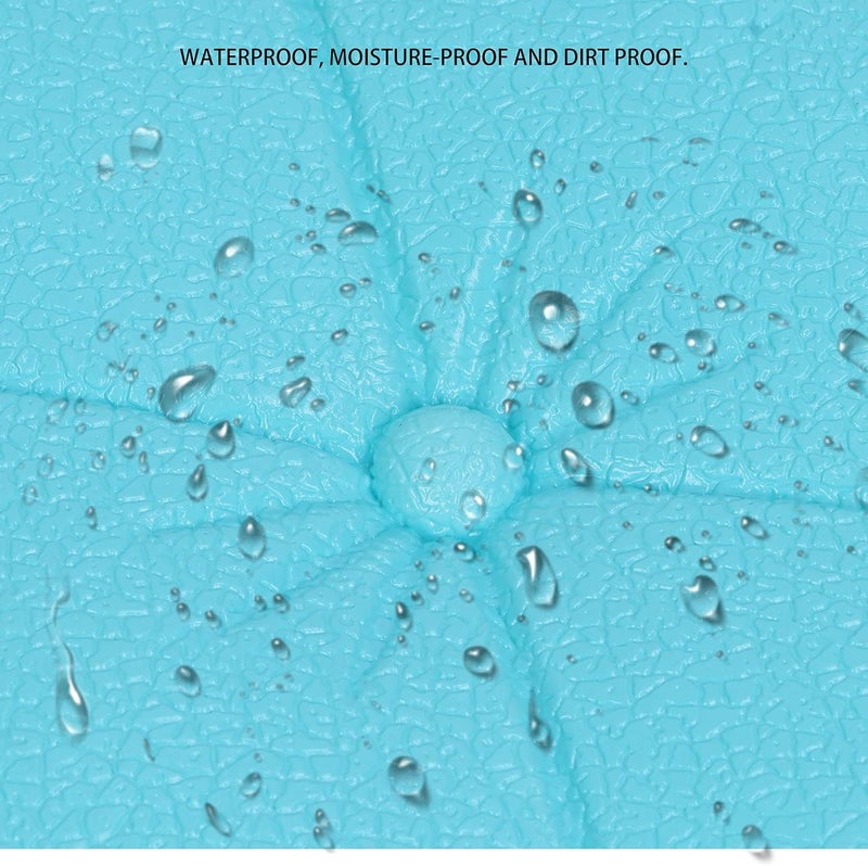 klarako 130pcs Self Adhesive Soft Pack Wall Foam Stickers, 3D Thicken Waterproof Sound Insulation Foamed Soft Package, Removable Wall Panels Decoration For Living Room Bedroom Background Wall(#1) - Image 3