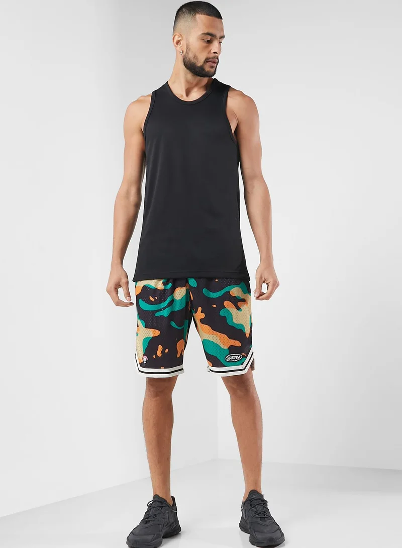 Grimey Ufollow Basket Shorts