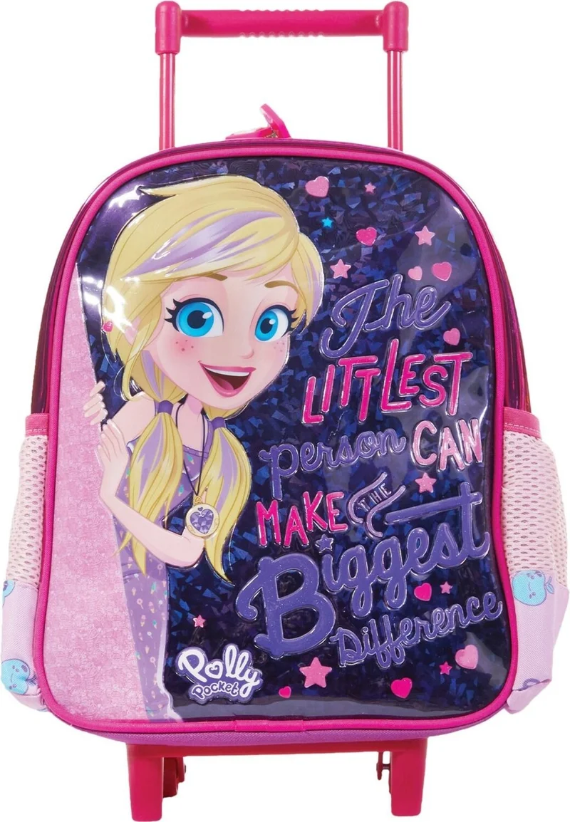 Me Çanta Me Bag Polyester Multicolor Girl Child Trolley Bag 21471 Polly Pocket