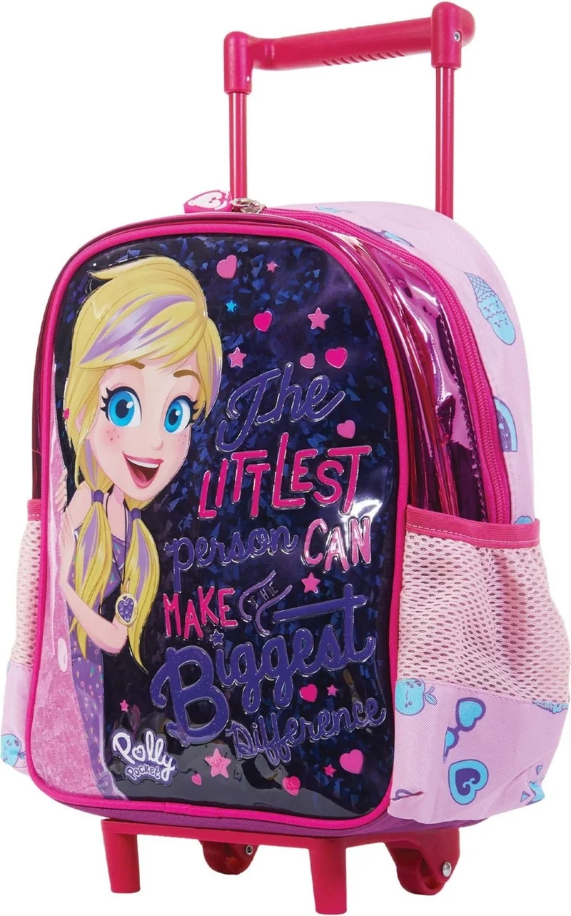 Me Çanta Me Bag Polyester Multicolor Girl Child Trolley Bag 21471 Polly Pocket