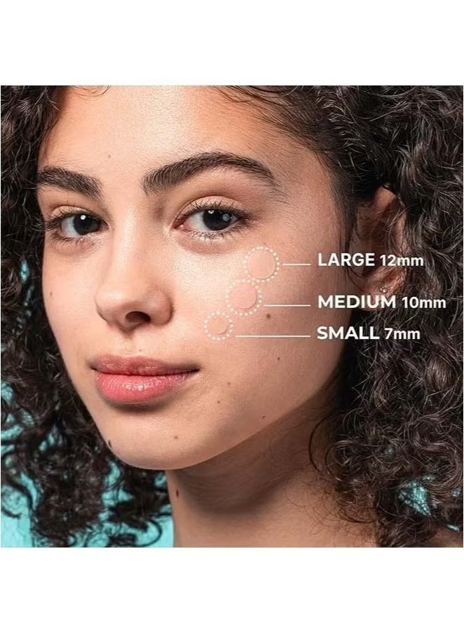 ATRJSZ 120 Count Pimple Patch, Acne Pimple Patch Absorbing Hydrocolloid Original 3 Size Patches for Blemishes and Zits Cover, Spot Stickers for Face and Body (120 Count (Pack of 5))  - Image 5
