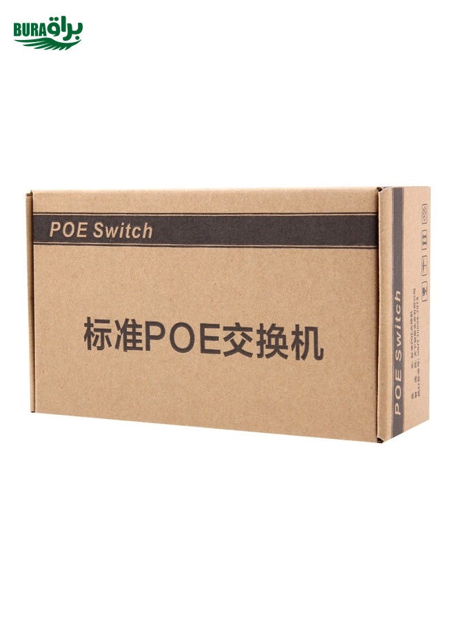 5 Ports 10/100Mbps POE Switch IEEE802.3af Power Over Ethernet Network Switch for IP Camera VoIP Phone AP Devices