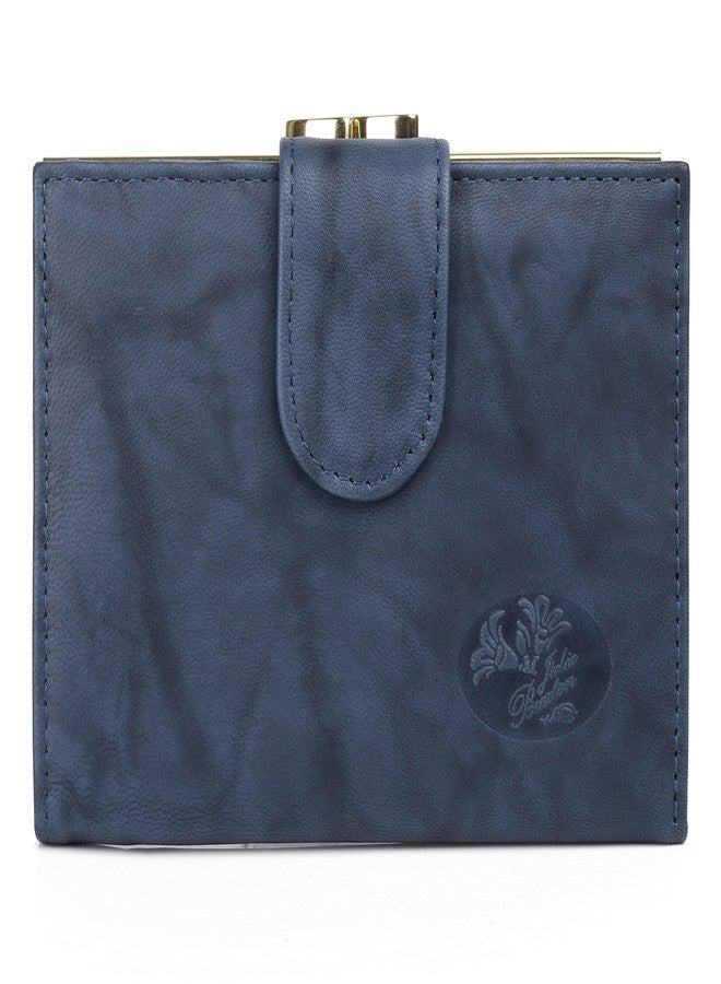 Buxton Heiress Double Cardextm Wallet (Navy-Blue) - Image 1