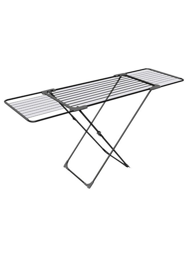 Five Simply Smart Mojave Extendable Clotheshorse Black and Grey 20-26 m 186209 - Image 1