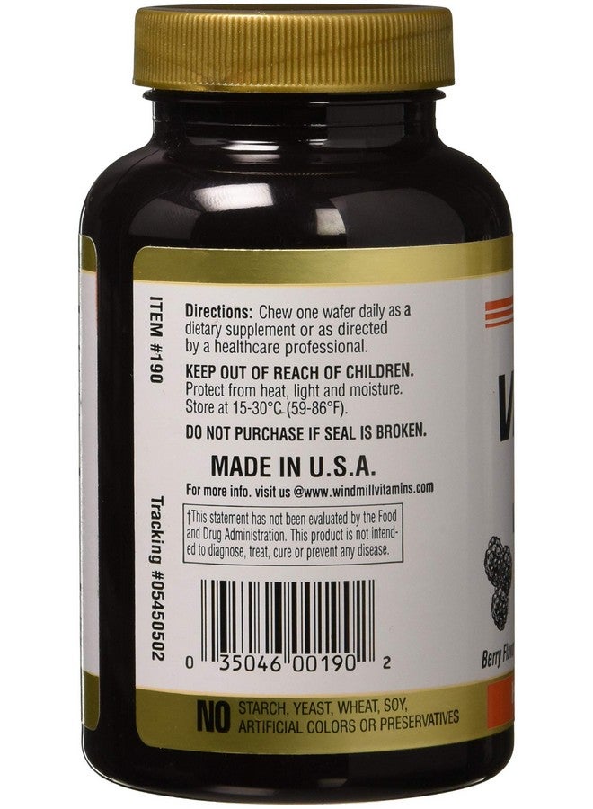WINDMILL Vitamin C 500 Mg Dietary Supplement Chewable Wafers With Acerola 5 - Image 4