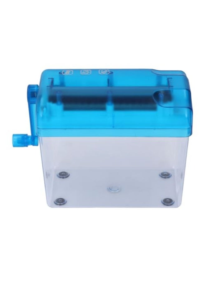 Manual Shredder Strip Cut Shredding Machine Desktop Paper Cutting Tool for Office School Home Use - Image 1