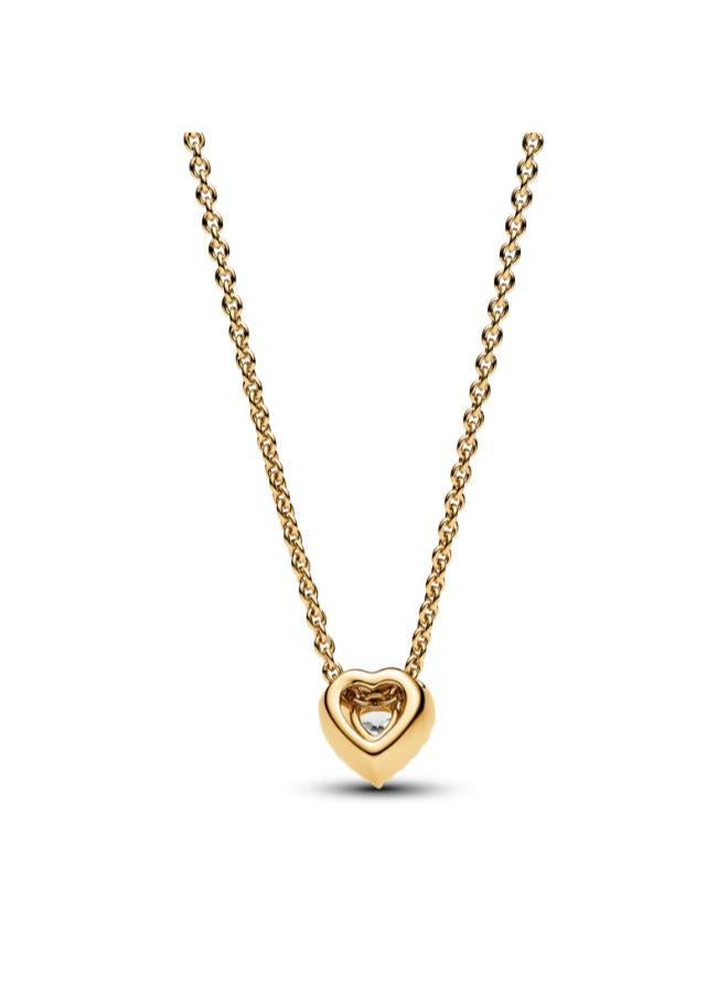 PANDORA Sparkling Heart Collier Necklace - Image 2