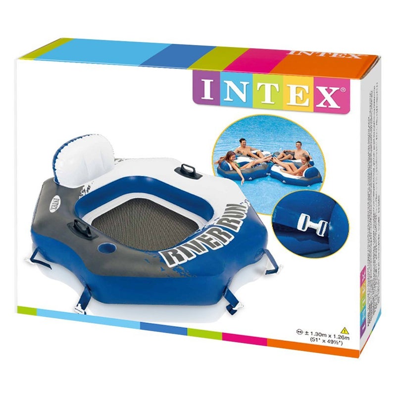 INTEX River Run Connect Lounge 1.30x1.26meter - Image 1