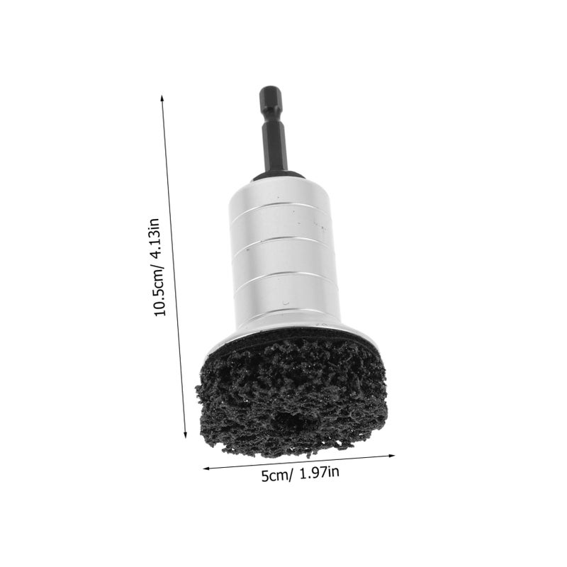 Rust Removal Tool Wheel Rim Brush Hub Grinder Kit Polishing Pad Set - Image 3