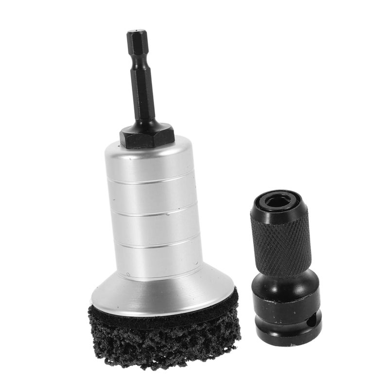 Rust Removal Tool Wheel Rim Brush Hub Grinder Kit Polishing Pad Set - Image 2