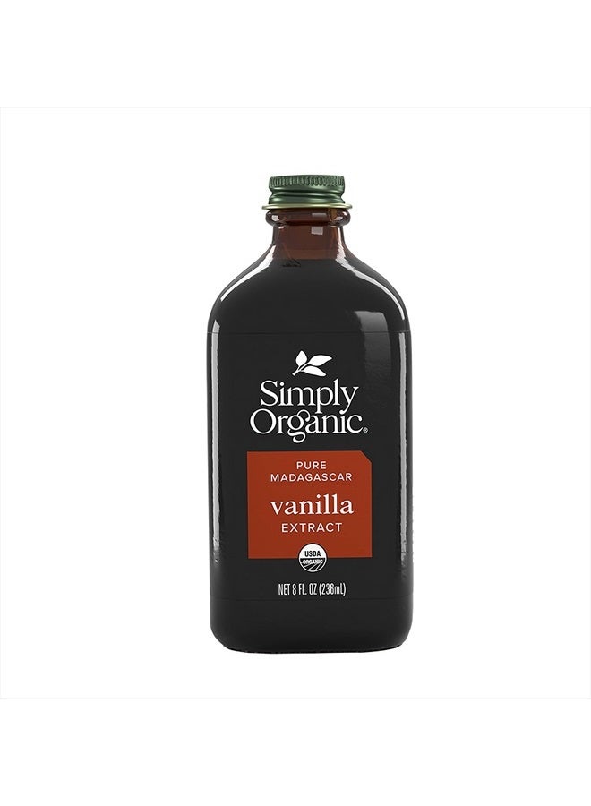 Simply Organic Vanilla Extract, Certified Organic | 8 oz | Pack of 1 - Image 1