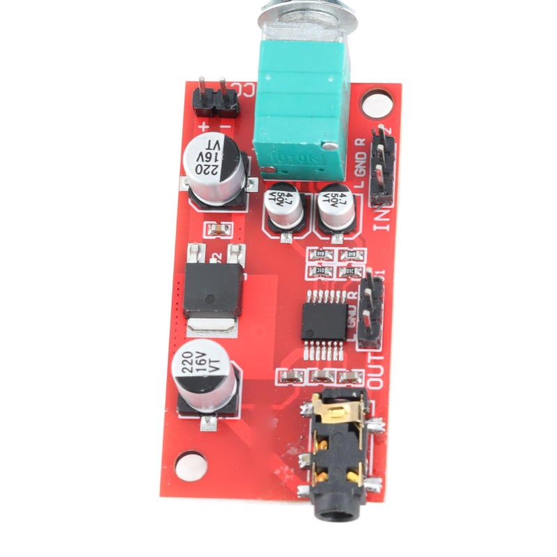 Mini Headphone Amplifier Module DIY Audio 80mw Per Channel Single Battery Power DC 3 12V - Image 3
