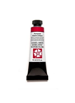 Daniel Smith 284600185 Extra Fine Watercolor Paint Tube 15Ml Permanent Alizarin Crimson 0.5 Fl Oz (Pack Of 1)  - Image 1
