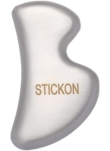 STICKON STICKON Gua Sha Massage Tool 2 in 1 Stainless Steel GuaSha Scraping Massage IASTM Tools Great Soft Tissue Mobilization ToolSTICKON49  - Image 3