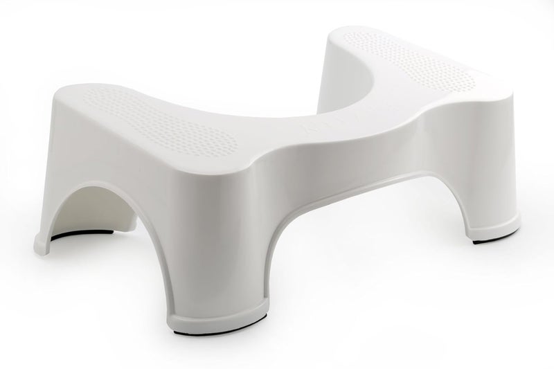 Facile Facile Squat Stool with Special Acupressure Points (White)  - Image 1