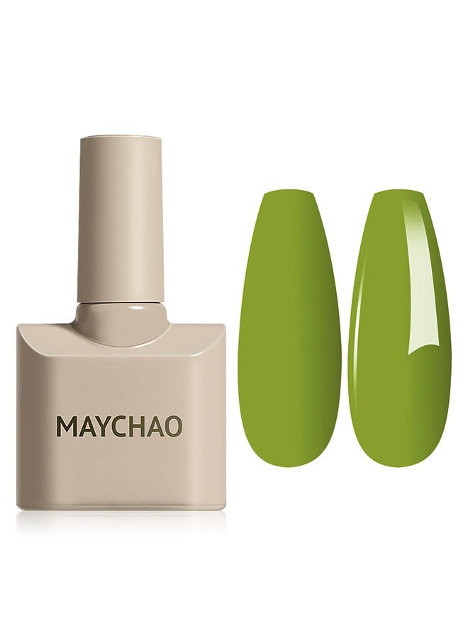 ماي تشاو جل طلاء الأظافر- لون اخضر فستقي غامق 15 مل*١– سهلة الاستخدام في المنزل و يوضع مع استخدام الاشعة الفوق بنفسجية. - Image 1