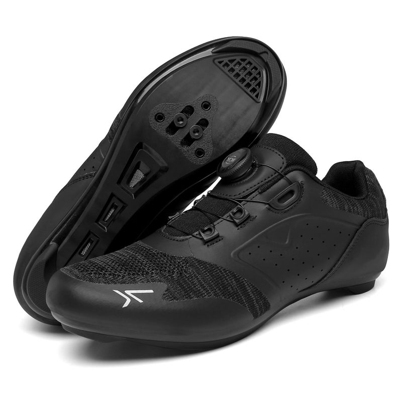 Generic 2023 Spring and Summer New Low-top Casual Shoes Bicycle Shoes Cycling Shoes with Lock Shoes Mountain Bike Shoes Bicycle Shoes Black road model 