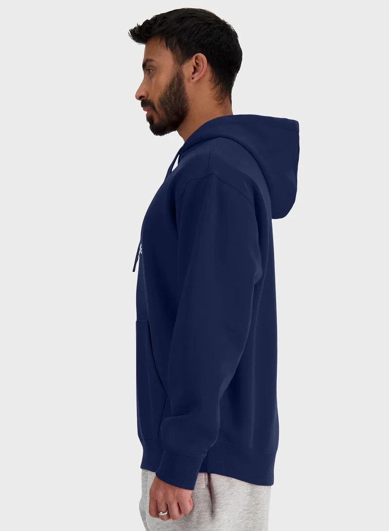 New Balance Essential French Terry Logo Hoodie