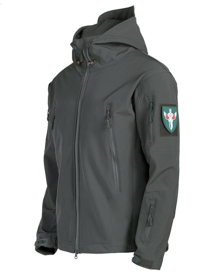 NIBEMINENT 3-in-1 Men's Outdoor Soft Shell Plus Fleece Windproof Jacket With Detachable Lining Autumn Clothing  - Image 1