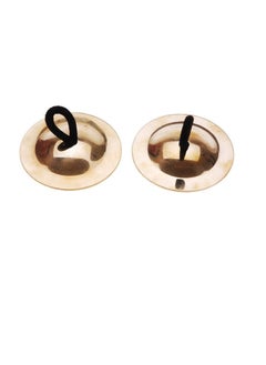 Generic Belly Dancing Gold Finger Cymbals Musical Instrument  - Image 2