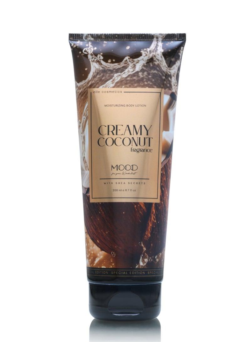 MOOD CREAMY COCONUT BODY LOTION 200 GM